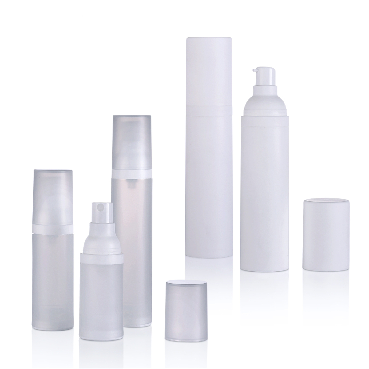 15ml 20ml 30ml 50ml 80ml Desktop Frostop Botol Airless Botol PP Botol Emulsi Botol Kabut Botol L13