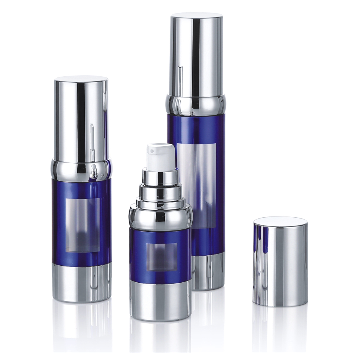 15ml 30ml 50ml Botol Pompa Airless Deluxe Sebagai Body Lotion Pump Head Essence Foundation BB Cream L18