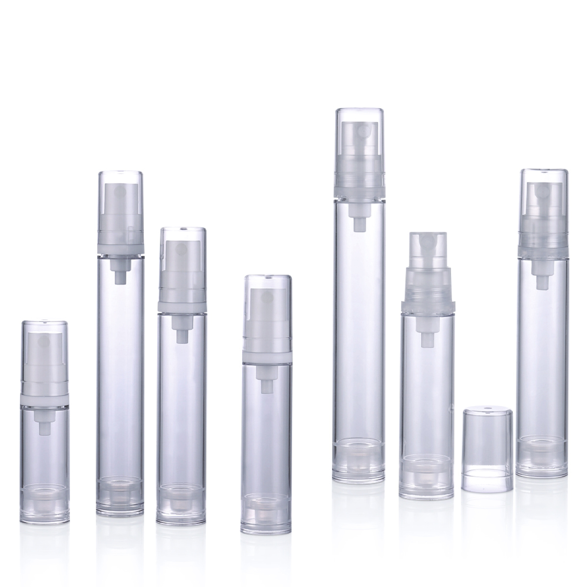 5ml 10ml 12ml 15ml pp sebagai lotion botol pompa semprot botol krim pompa l12