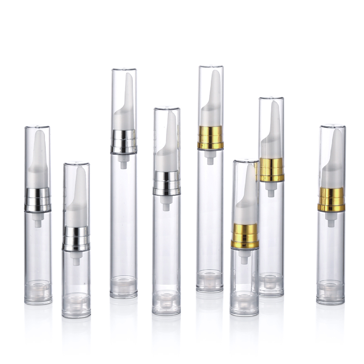 5ml 10ml 12ml 15ml Kosong Kosong Kemasan Kosmetik Eye Cream Emulsion Pompa Airless Bottle Y01