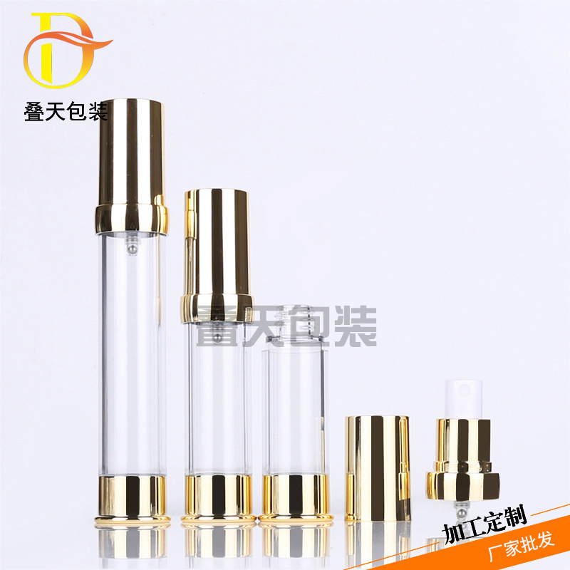 Botol Semprot Parfum Transparan Botol Disinfektan Kosmetik 15 20 30ml Botol Vakum