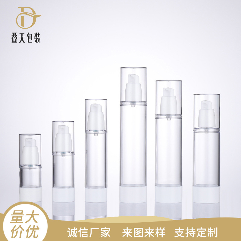 Botol plastik 15/30/50/80/100/120ml, sampel kosmetik, botol terpisah, botol lotion, botol vakum