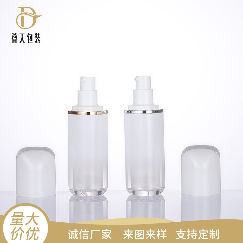 30ml kosmetik cair foundation botol vakum isolasi botol tabir surya bepergian botol lotion portabel