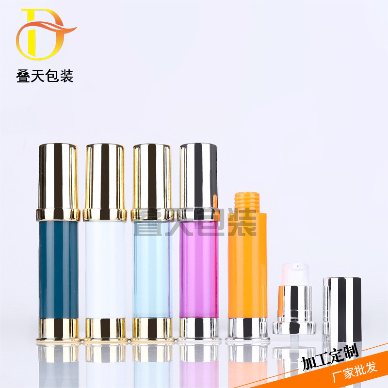 Botol Lotion Botol Vakum Kosmetik Subpackage 10ml 20ml Botol Vakum