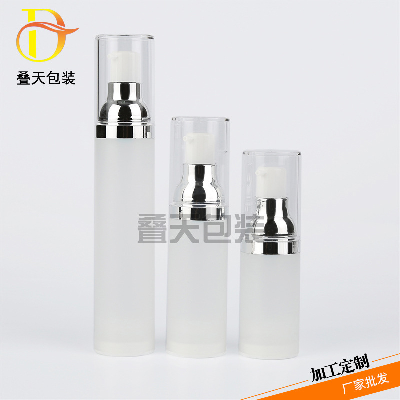 Botol Lotion Vakum Multi Spesifikasi Opsional 30 Botol Sub Kosmetik Perjalanan 50ml